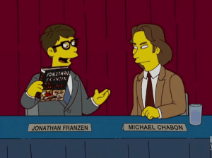 Jonathan Frazen on The Simpsons