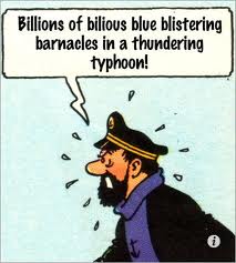 Billions of blistering blue barnacles!