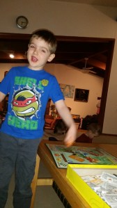 6:20: Impromptu game of Monopoly